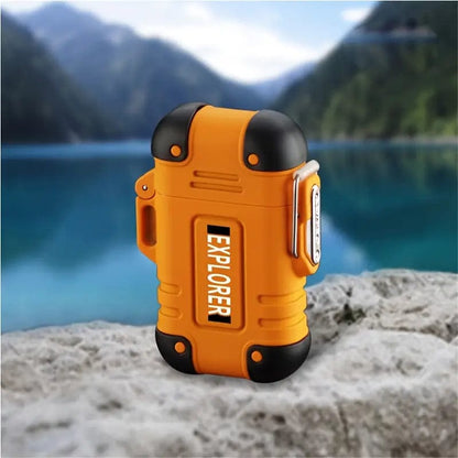 Man Up Arc Lighter Explorer Arc Spark Lighter - Orange