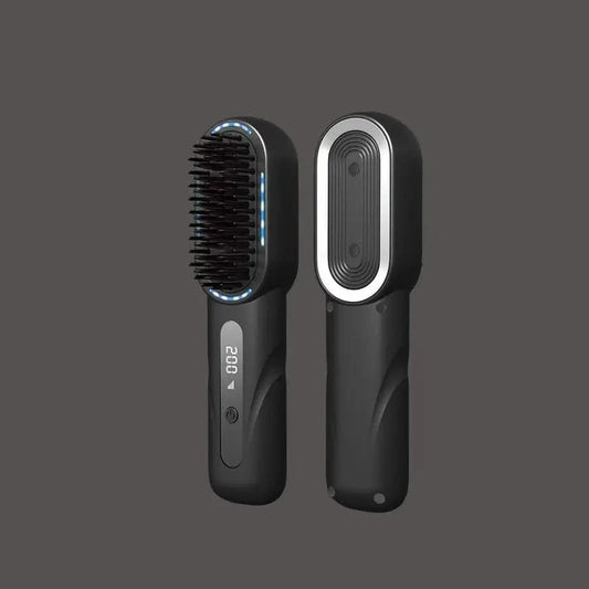 Man Up Beard Brush Portable Heated Beard/Hair Brush