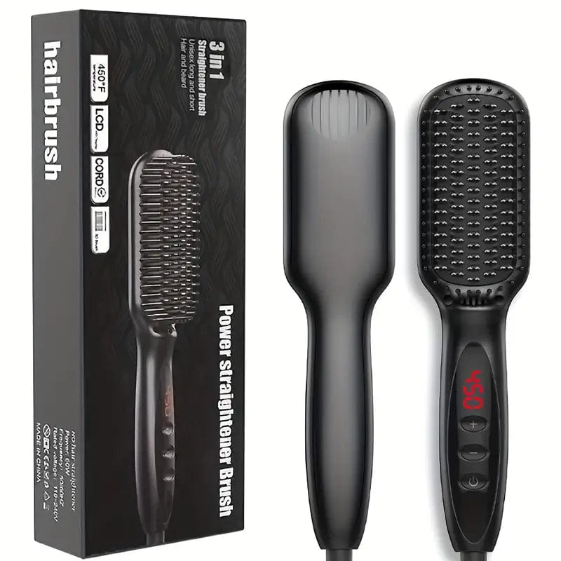 Man Up Beard Straightener Men's Heated Beard Straightener