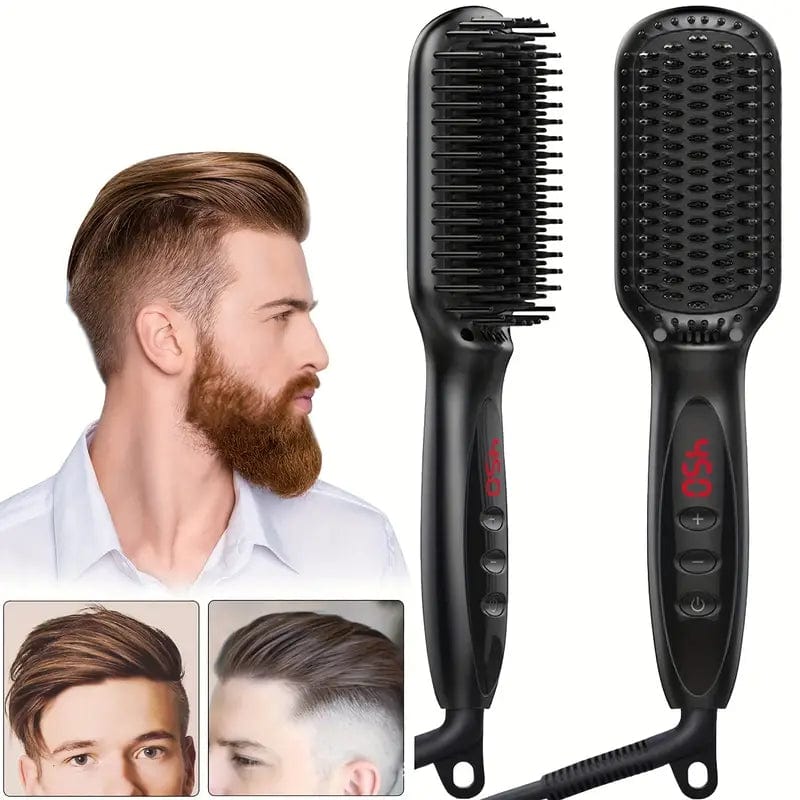 Man Up Beard Straightener Men's Heated Beard Straightener