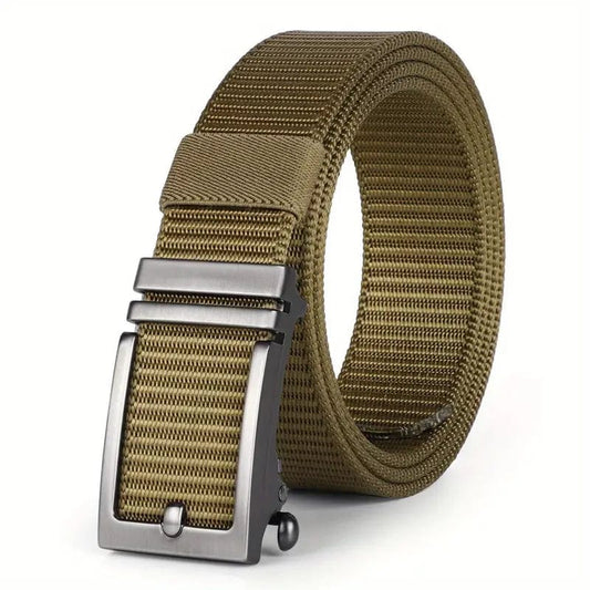 Man Up Belts Nylon Adjustable Belt - Brown