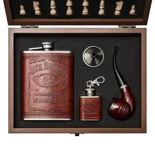 Man Up Chess Gift Set Jack Daniels Game Set