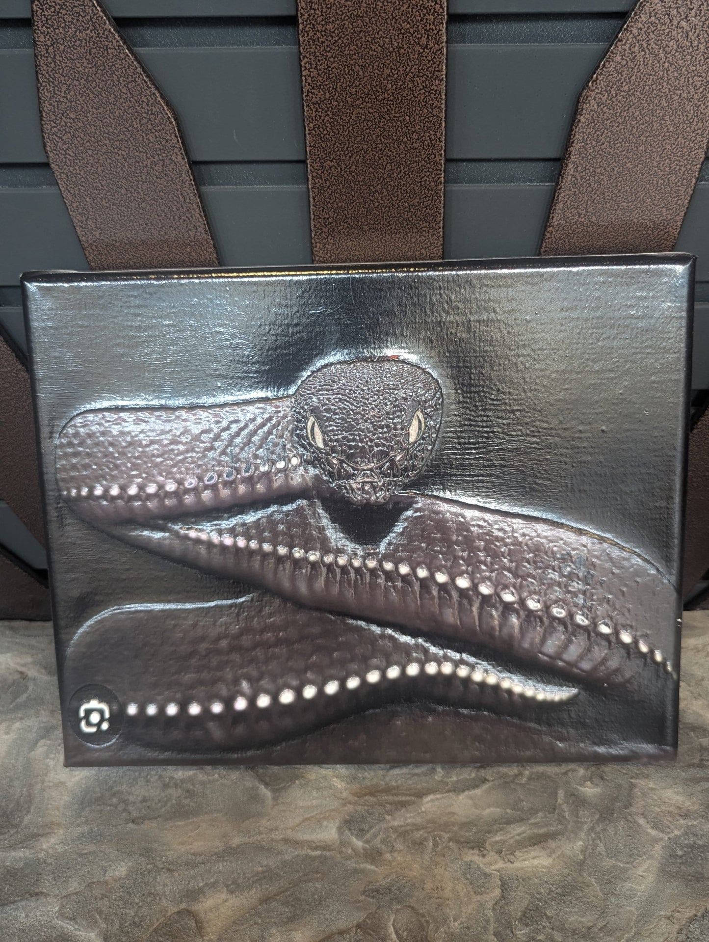 Man Up Cobra 3-D Painting