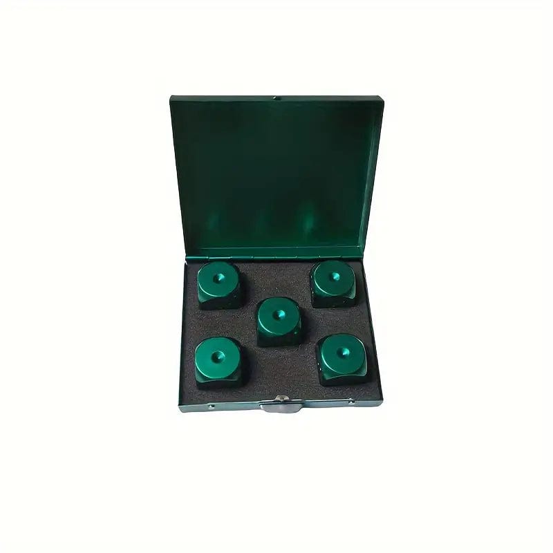 Man Up Dice Gift Set Alloy Dice Set - Green