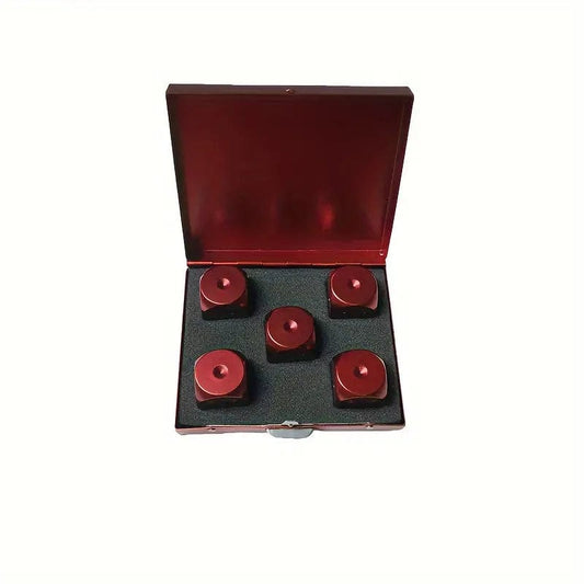 Man Up Dice Gift Set Alloy Dice Set - Red