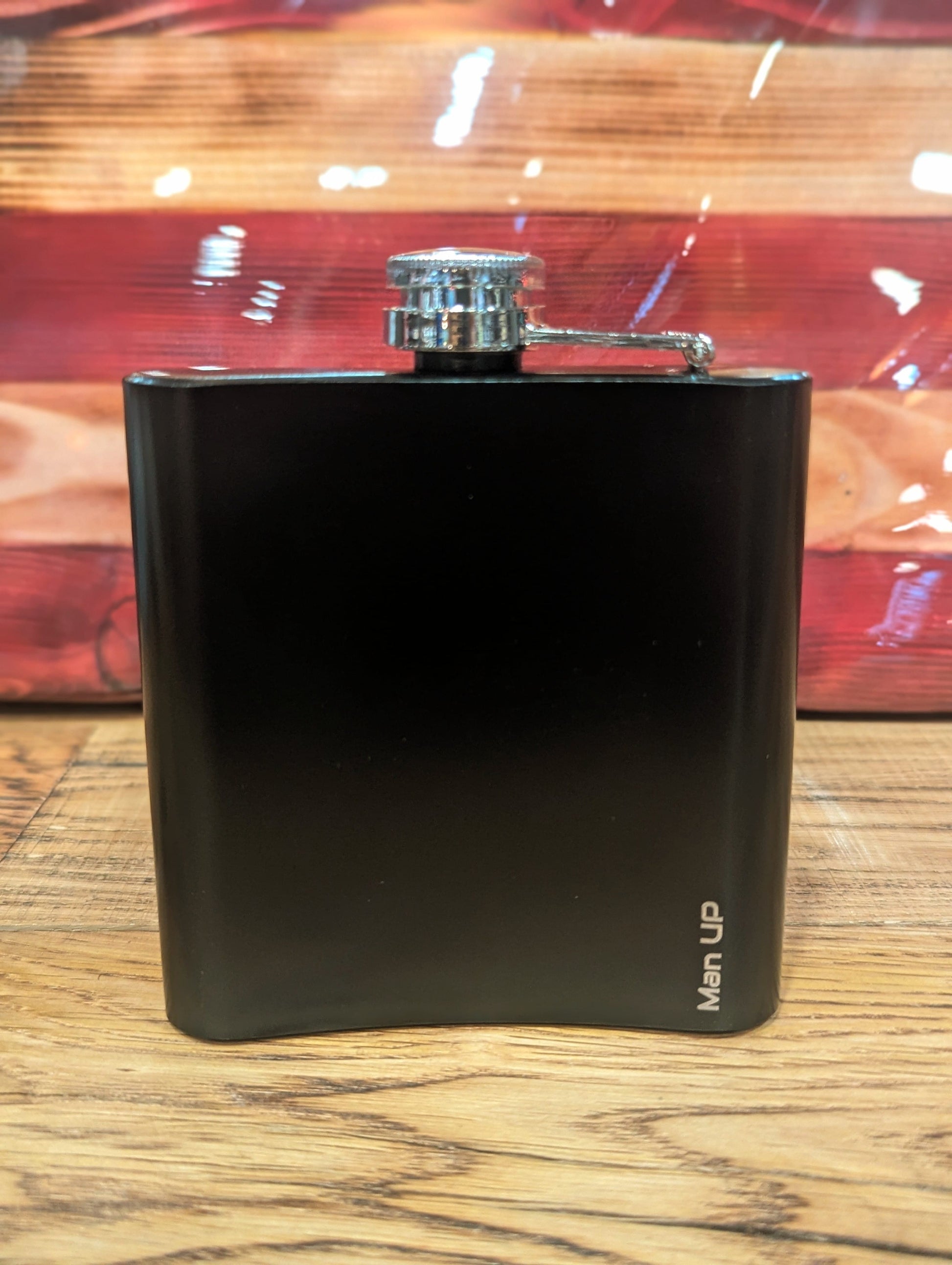 Man Up Flask Assholes Live Forever Flask