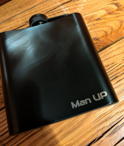 Man Up Flask Badass Mother Fucker - Man Up Flask