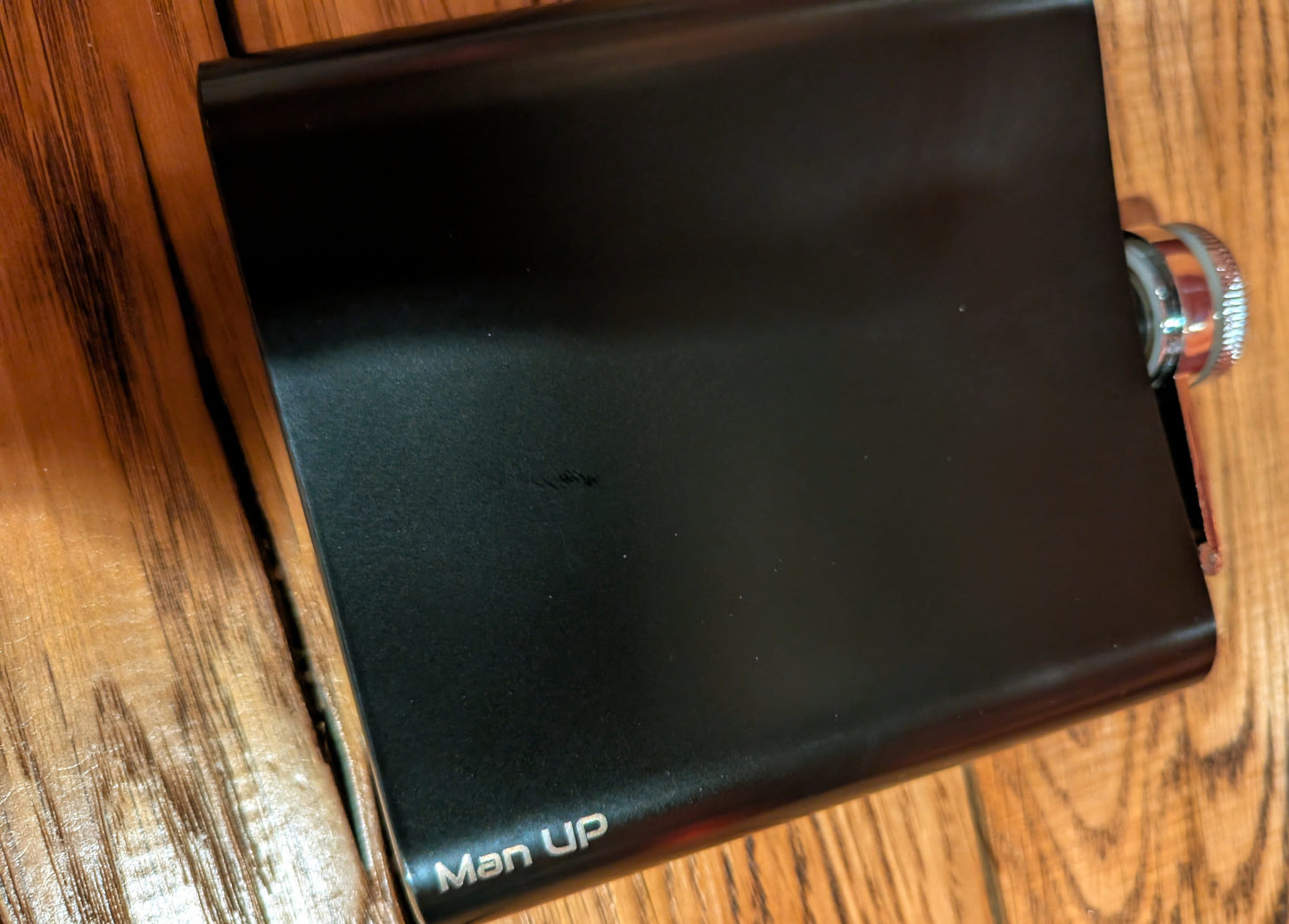Man Up Flask But did you Die? - Man Up Flask - Black