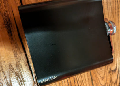 Man Up Flask But did you Die? - Man Up Flask - Black