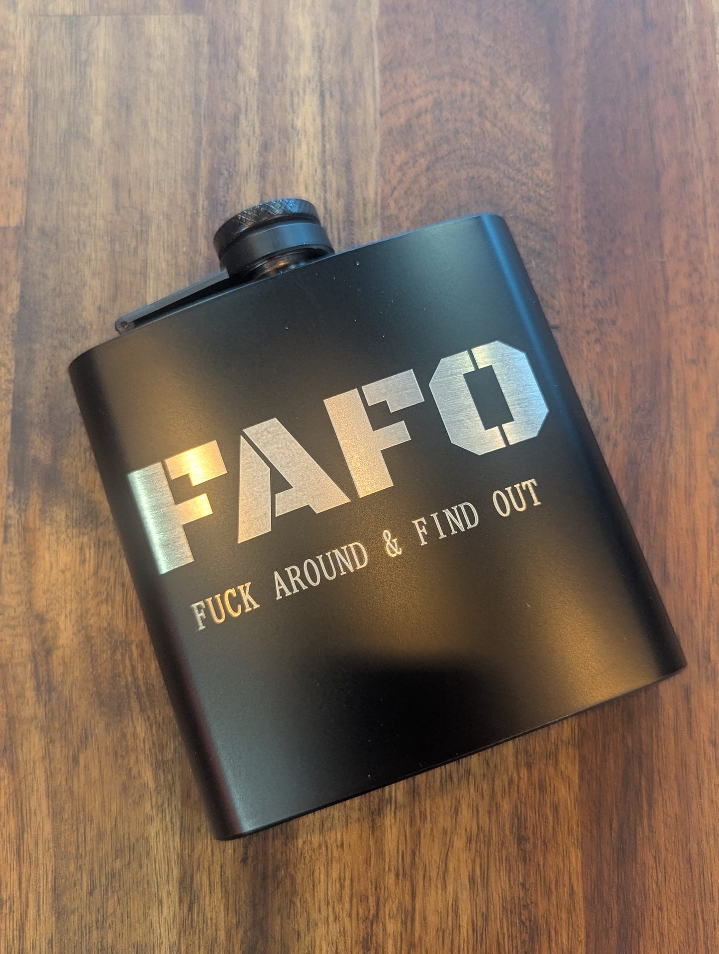 Man Up Flask FAFO - Man Up Flask