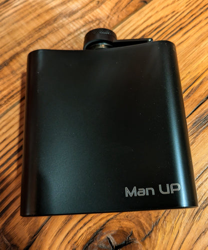 Man Up Flask Let's Par Tee - Funny Golfers Flask