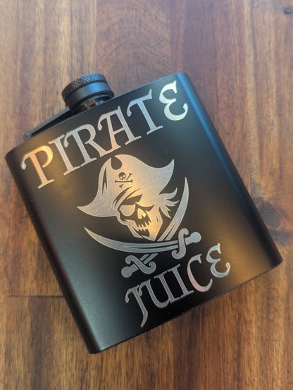 Man Up Flask Pirate Juice Flask
