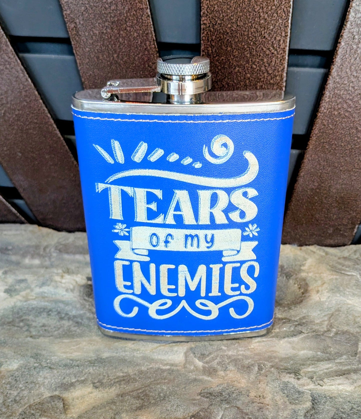 Man Up Flask Tears of my Enemies Flask