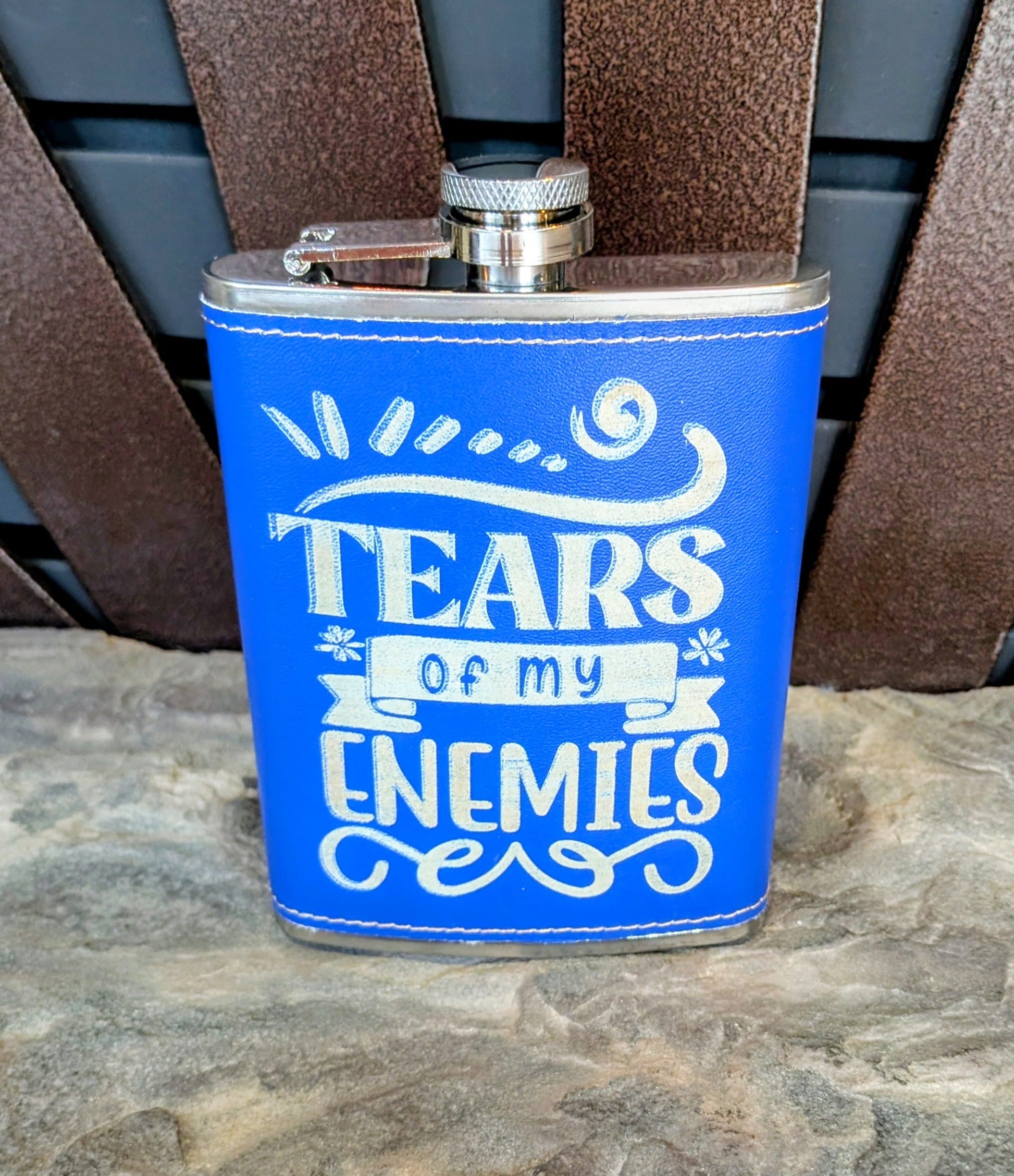 Man Up Flask Tears of my Enemies Flask