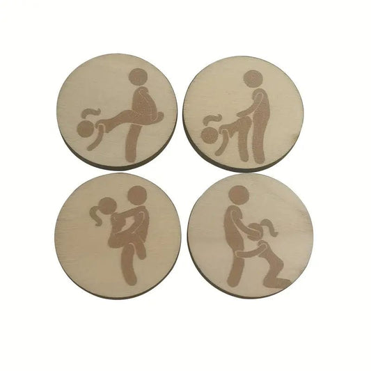 Man Up Golf Ball Markers Naughty Golf Ball Markers - 4pc