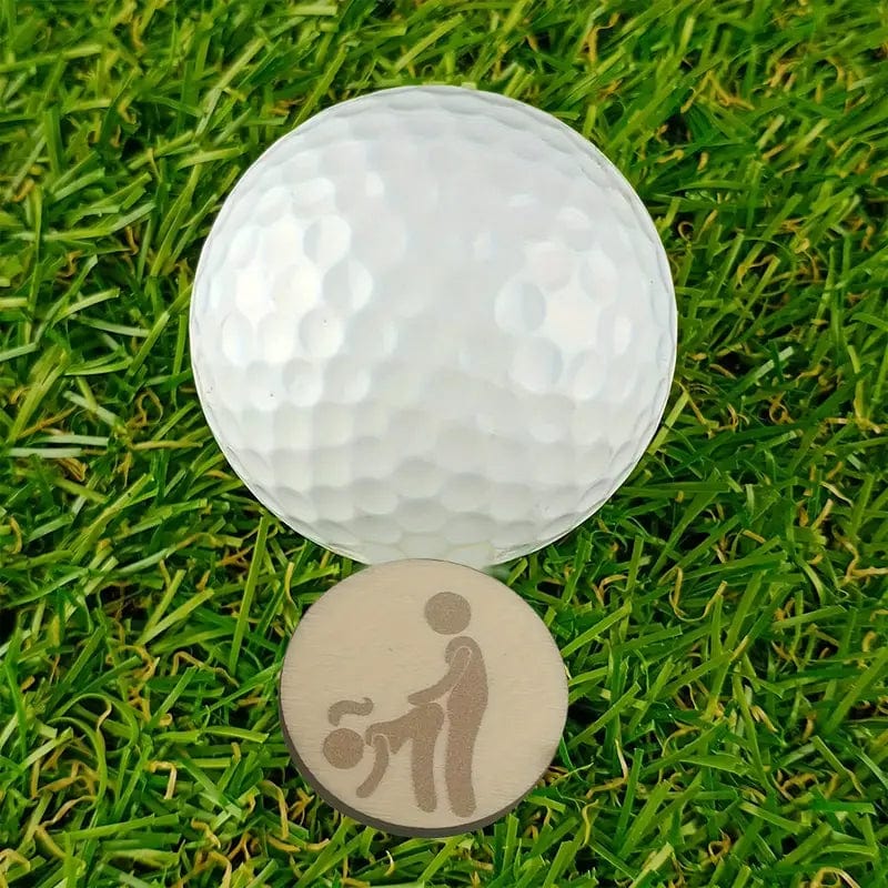 Man Up Golf Ball Markers Naughty Golf Ball Markers - 4pc