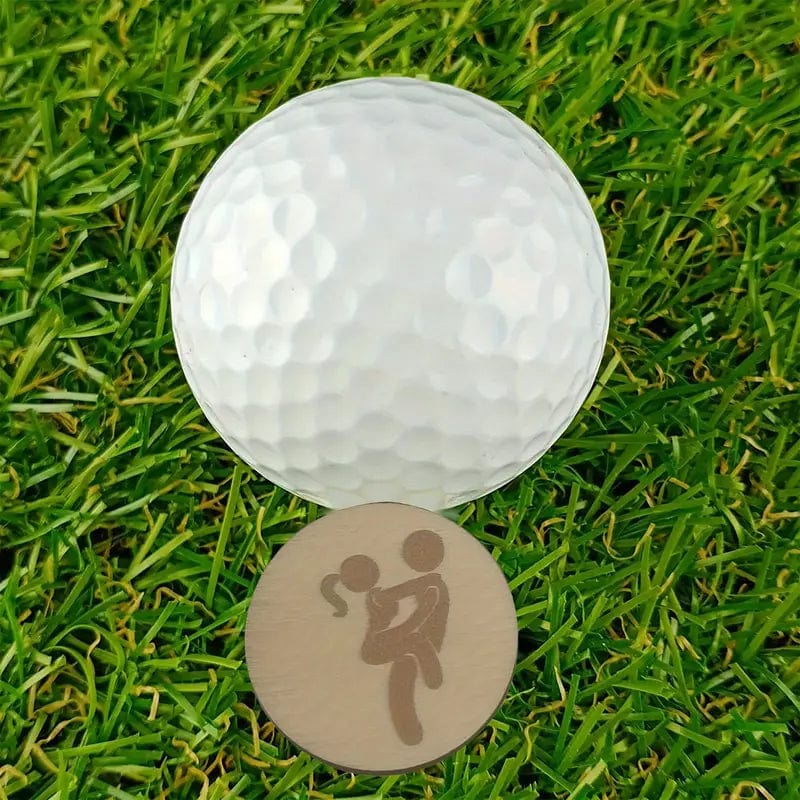 Man Up Golf Ball Markers Naughty Golf Ball Markers - 4pc