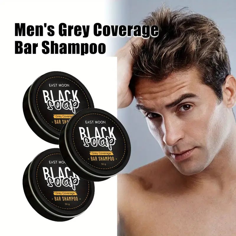 Man Up Hair Color Grey Beard Coloring Shampoo Puck