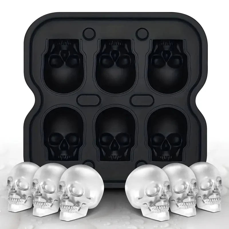 Man Up Ice Mold Skull Ice Mold