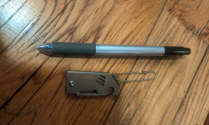 Man Up Keychain Mini Pocket Knife - Man Up