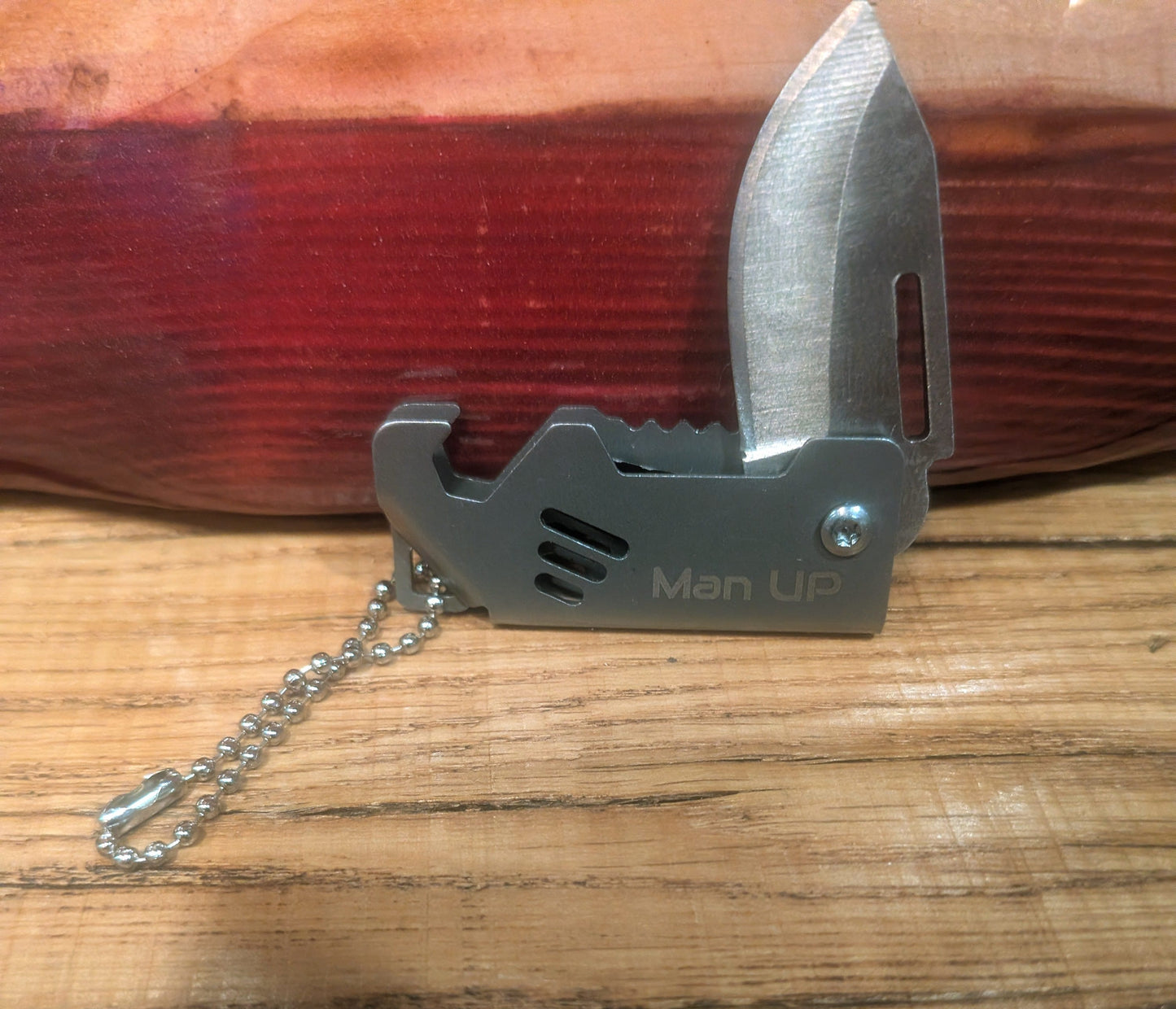 Man Up Keychain Mini Pocket Knife - Man Up