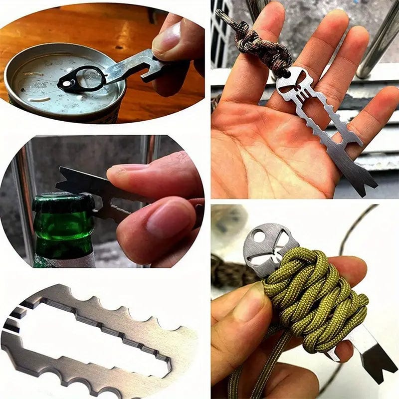 Man Up Keychain Punisher Multitool Keychain