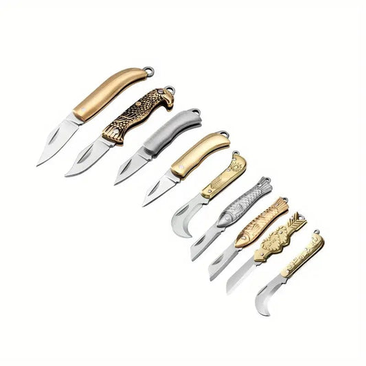 Man Up Mini Knife Vintage Mini Knife Keychain