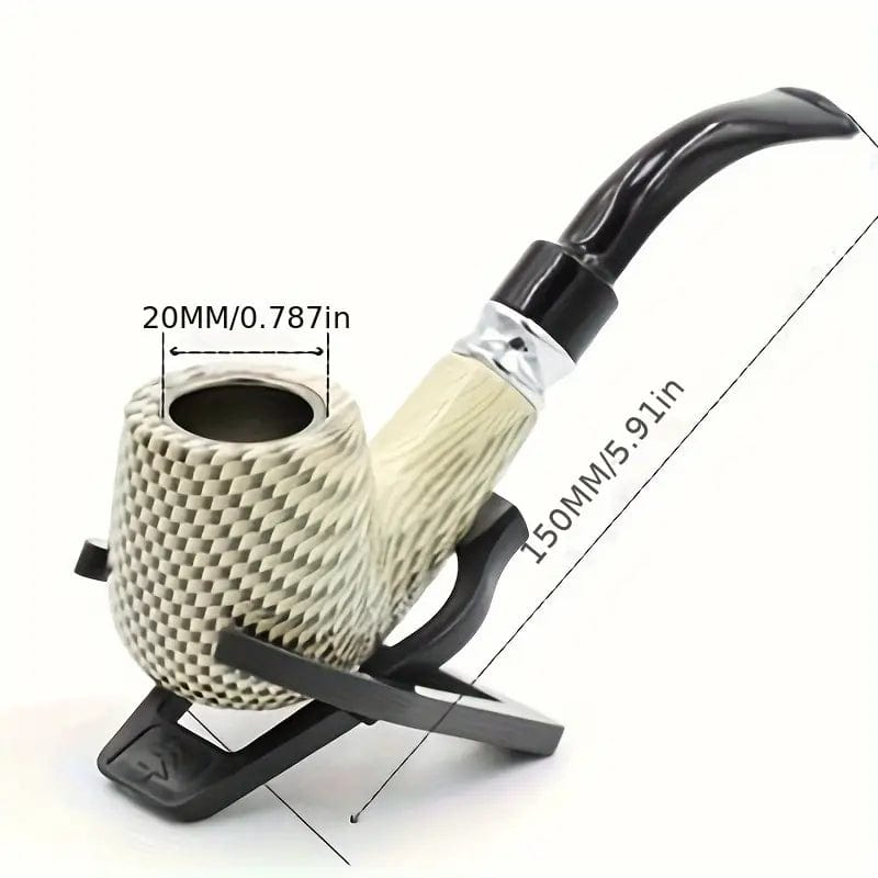 Man Up Pipe Set Checkered Pipe Set