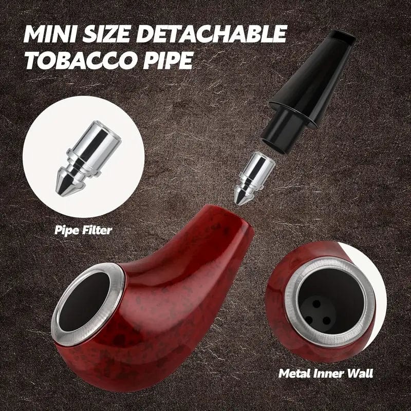 Man Up Pipe Set Detachable Tobacco Pipe Set