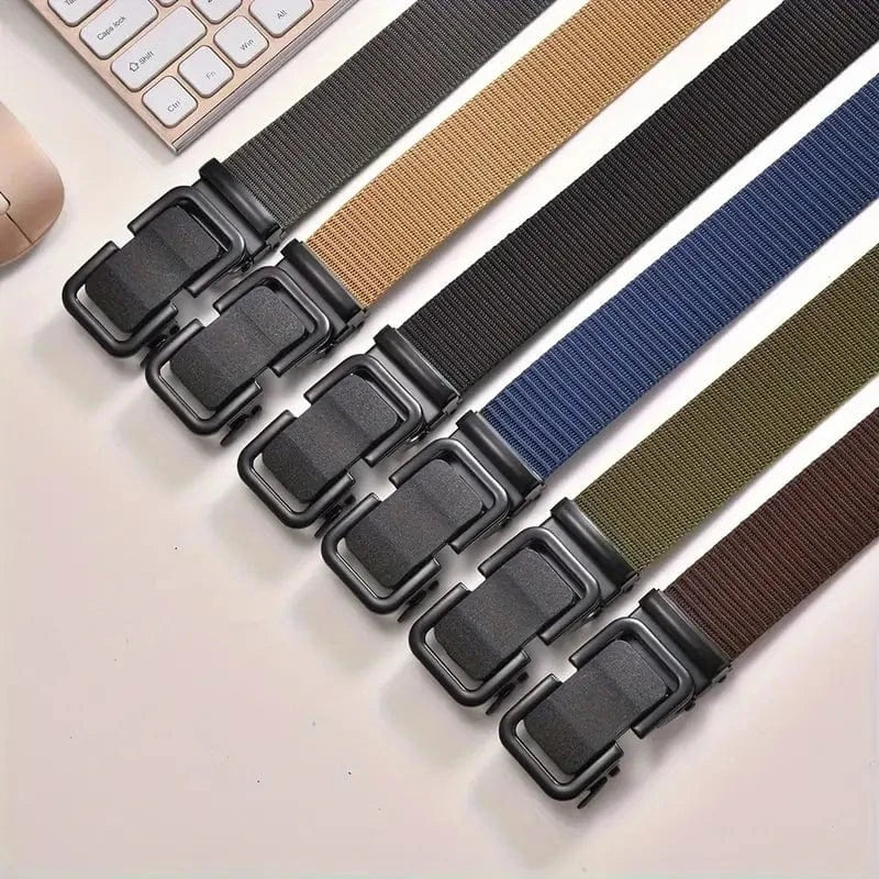 Man Up Ratchet Belt Gray Nylon Ratchet Belt (Asst. Colors)