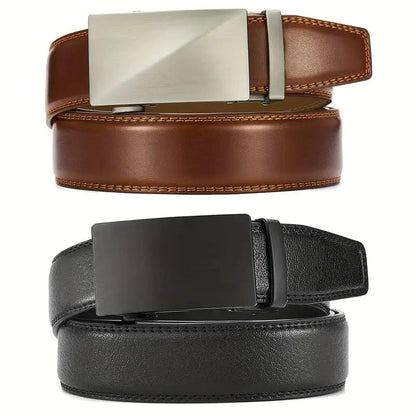 Man Up Ratchet Belt Ratchet Belt - Black/Black