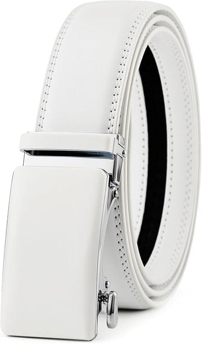 Man Up Ratchet Belt White on White - Ratchet Belt