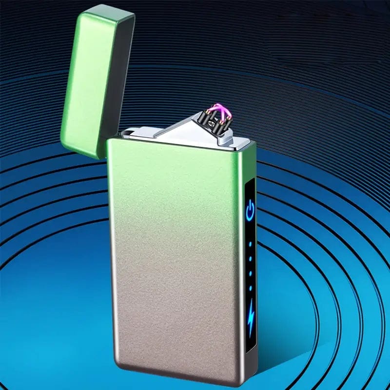 Man Up Rechargeable Lighter Green  Gradient USB Rechargeable Electric Lighter