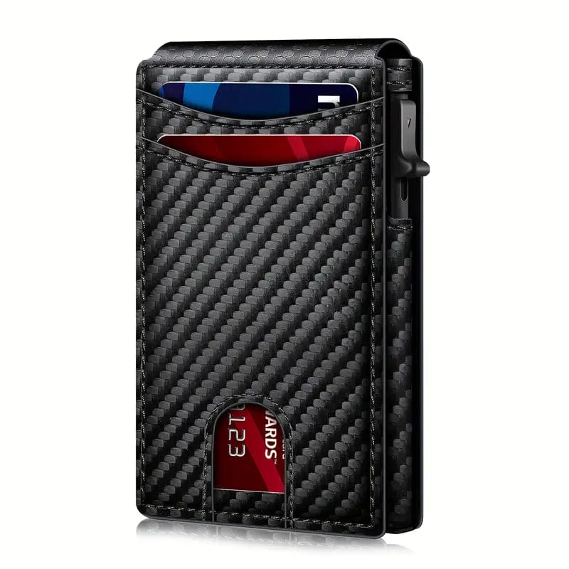 Man Up RFID Wallet RFID Pop-Up Wallet (Carbon Fiber)