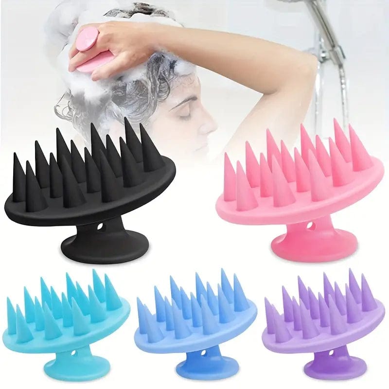 Man Up Scalp Massaging Brush Silicone Scalp Massager