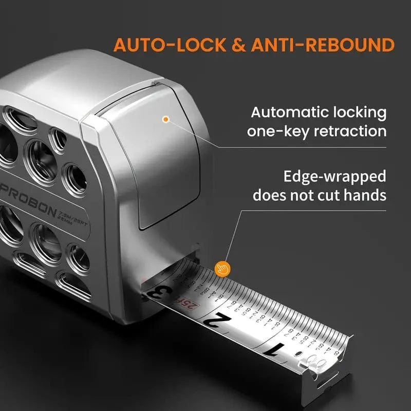 Man Up Stainless Steel Measuring Tape Stainless Steel Measuring Tape