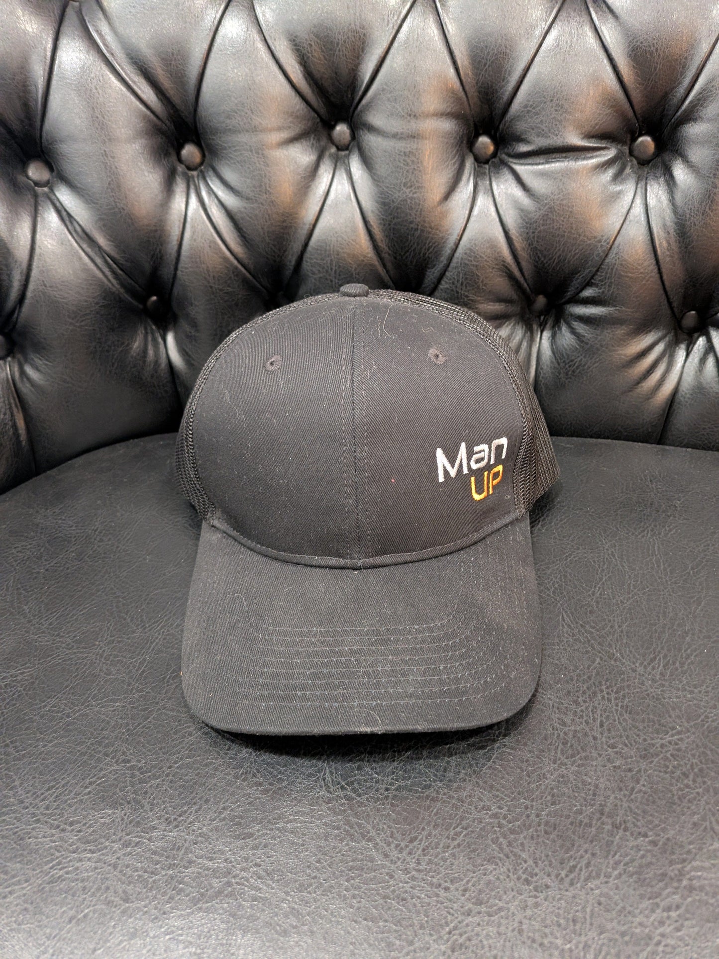 Man Up Trucker Hat Man Up Trucker Hats - Snap Adjustable Back