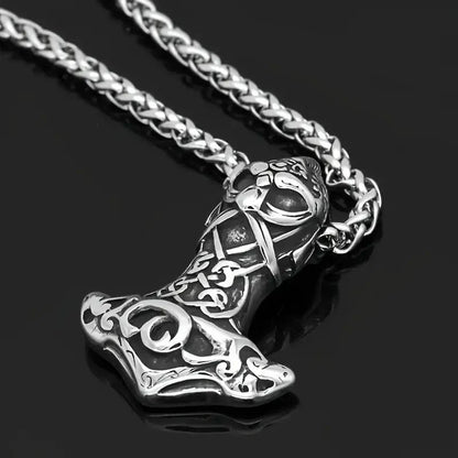 Man Up Viking Necklace Odin Pendant Necklace