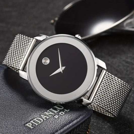 Man Up Watch Silver Minimalist Watch