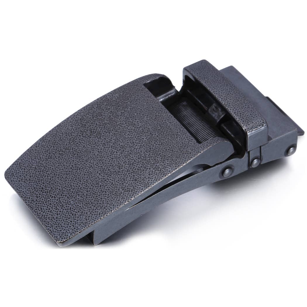 Mio Marino Mio Marino - Rainstorm Ratchet Belt: Black / Adjustable from 38" to 54" Waist