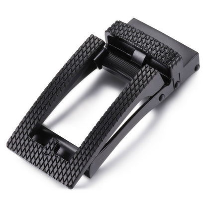 Mio Marino Mio Marino - Sophisticated Woven Ratchet Belt: Deep Charcoal / Adjustable from 28" to 44" Waist
