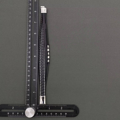 Mio Queena Mio Queena - Multi-Layer PU Leather Men's Magnetic Buckle Bracelet -MJ/BC: Black + Brown