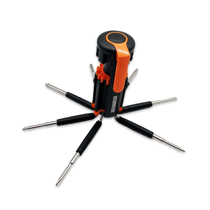 Novelty Brands Novelty Brands - Roughneck Multi-Tool 8-In-1 with Lights - 6 Piece Display