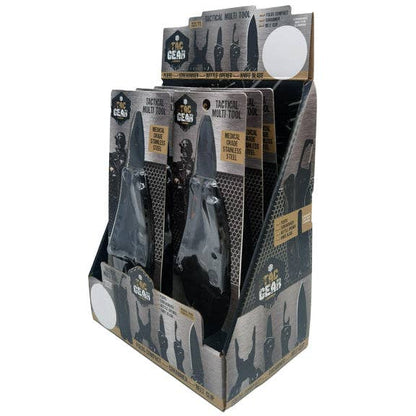 Novelty Brands Novelty Brands - TACGEAR BY ROUGHNECK MULTITOOL KNIFE 6 PIECES PER DISPLAY