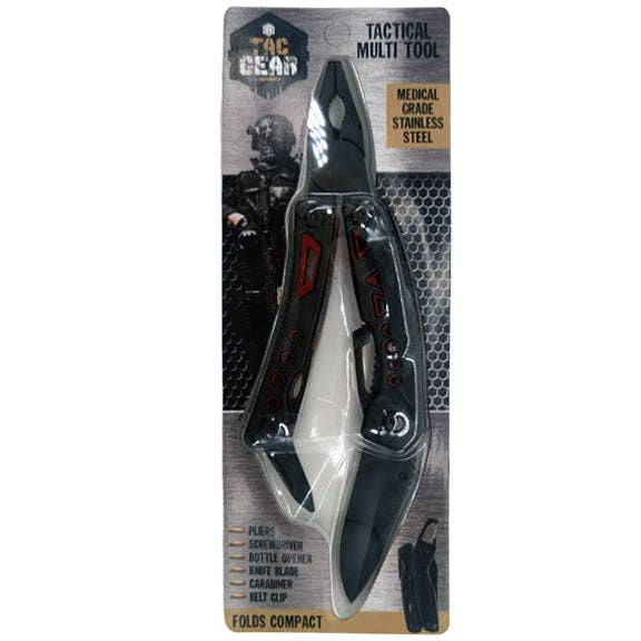 Novelty Brands Novelty Brands - TACGEAR BY ROUGHNECK MULTITOOL KNIFE 6 PIECES PER DISPLAY