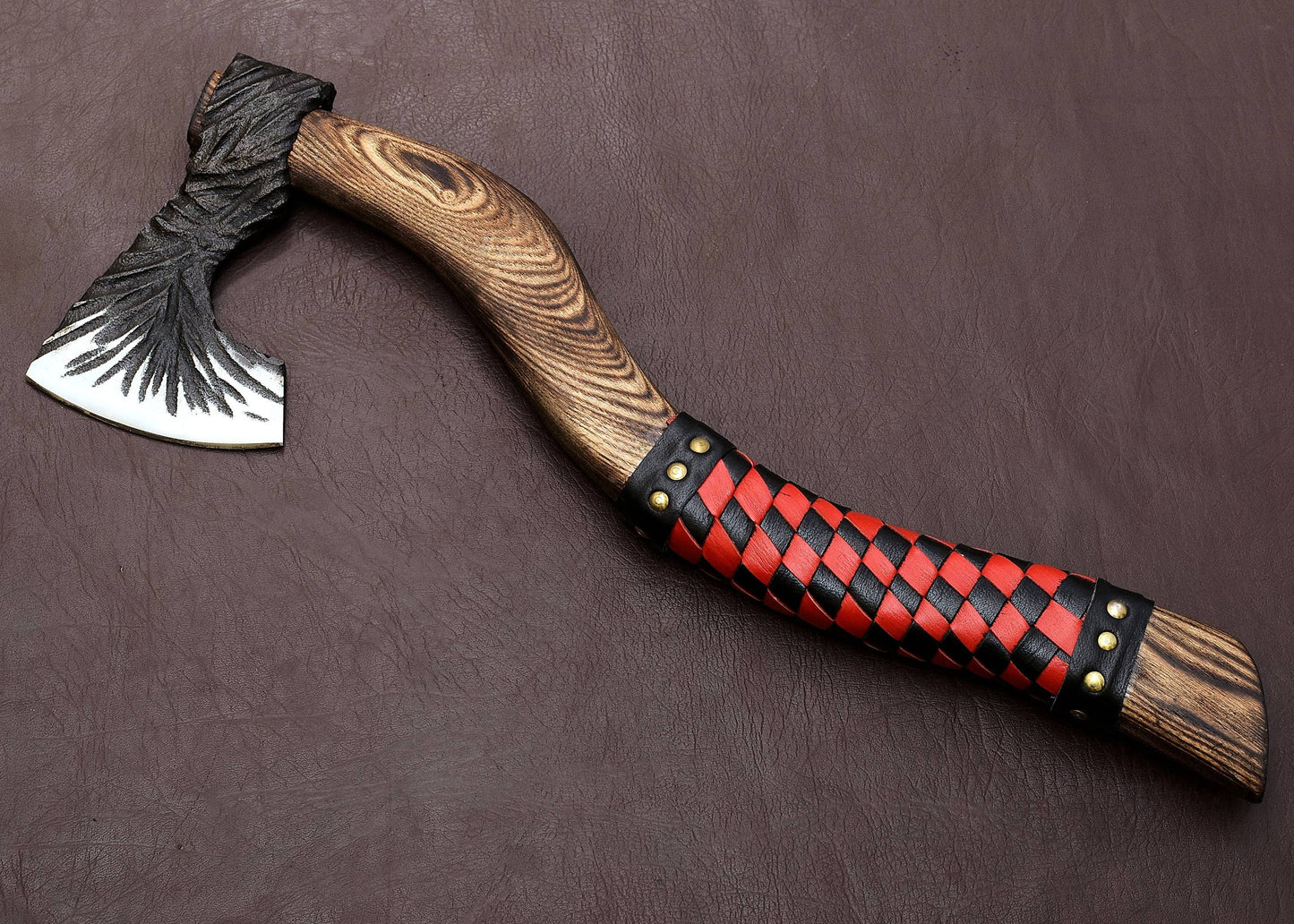 OnlyViking OnlyViking - Only Viking Axe - Premium Handcrafted Gift For Him | RED: Red