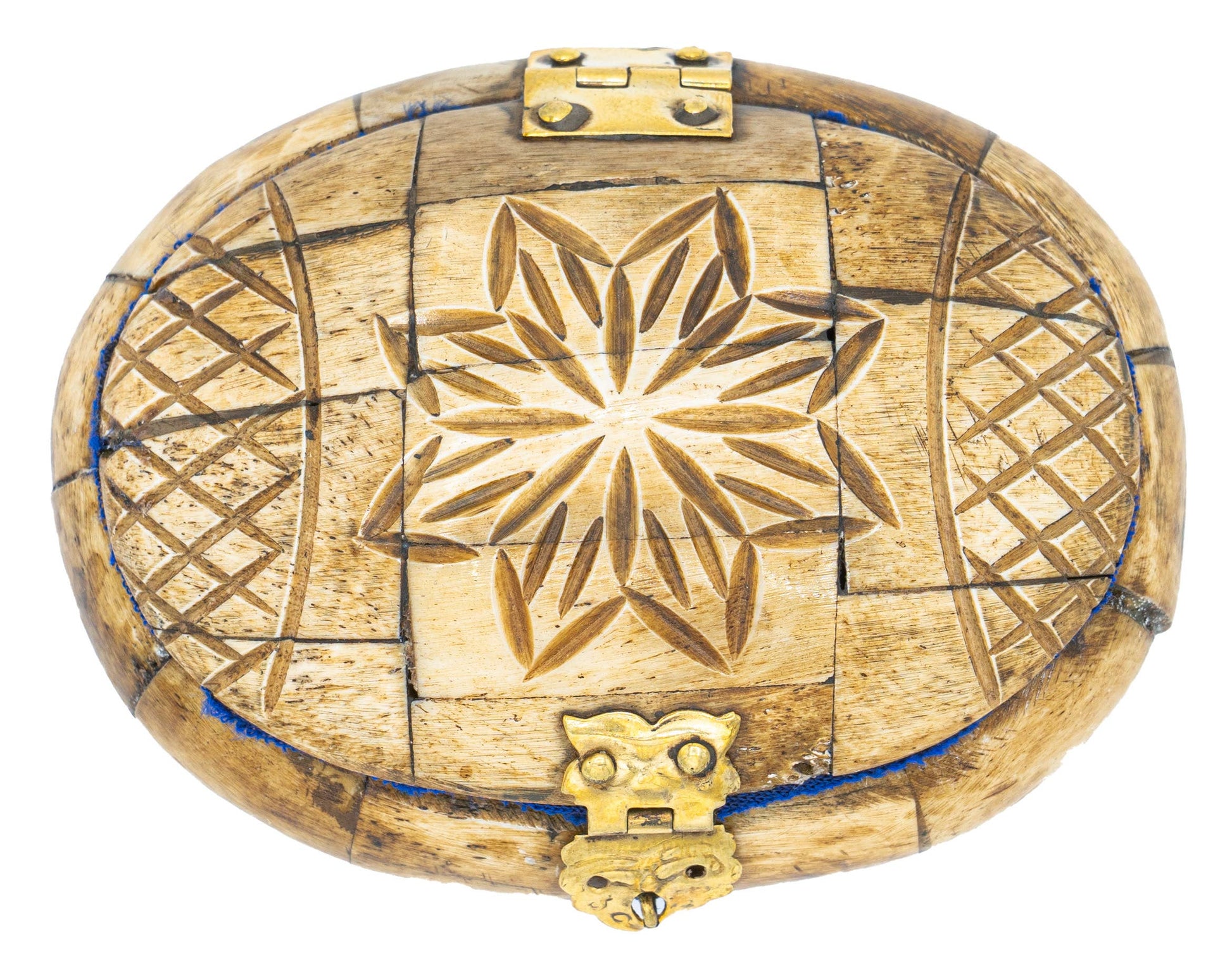 Pawnee Bill’s Pawnee Bill’s - Bone Decorative Boxes: Steer Skull