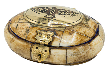 Pawnee Bill’s Pawnee Bill’s - Bone Decorative Boxes: Steer Skull