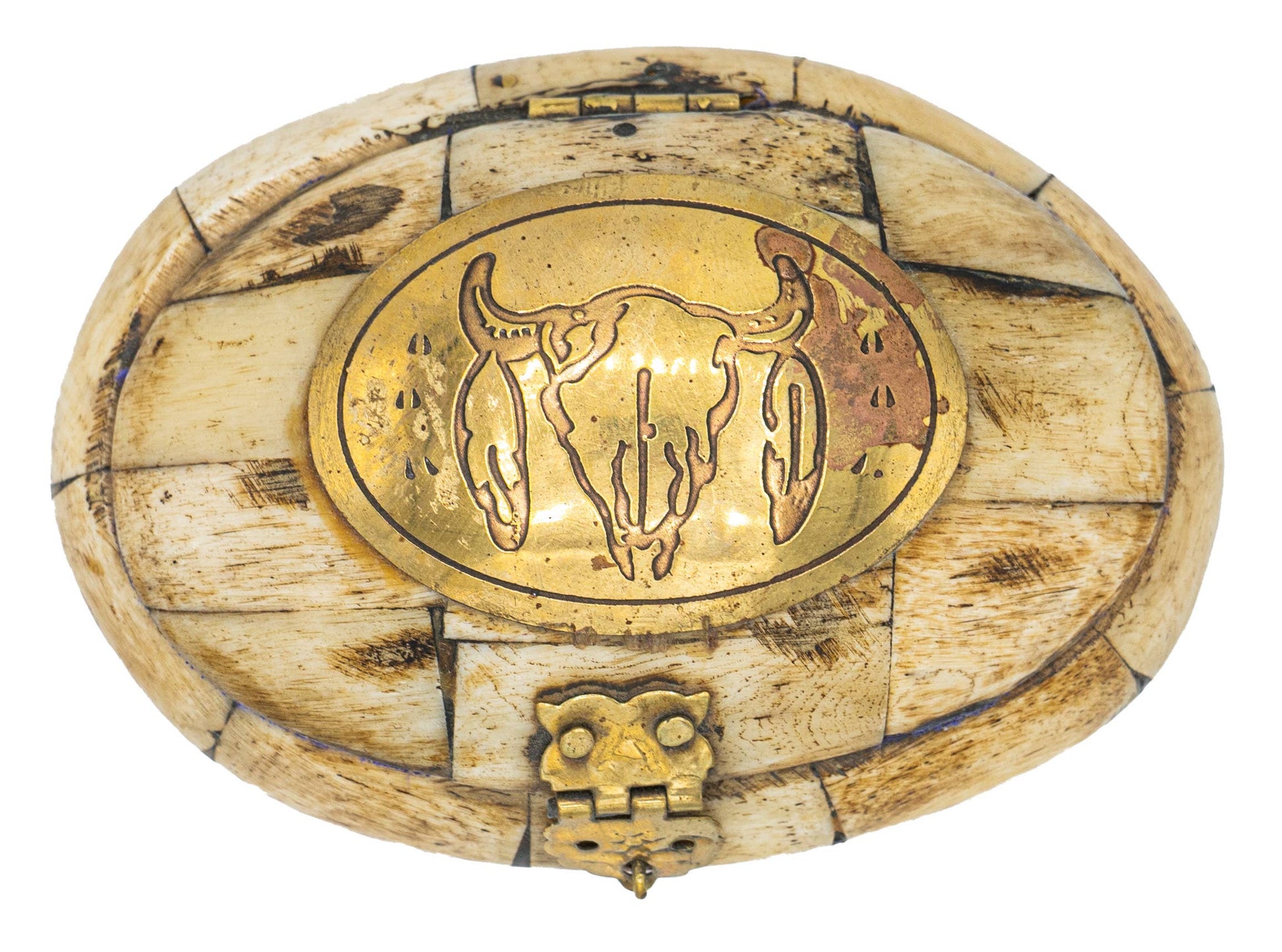 Pawnee Bill’s Pawnee Bill’s - Bone Decorative Boxes: Thunderbird