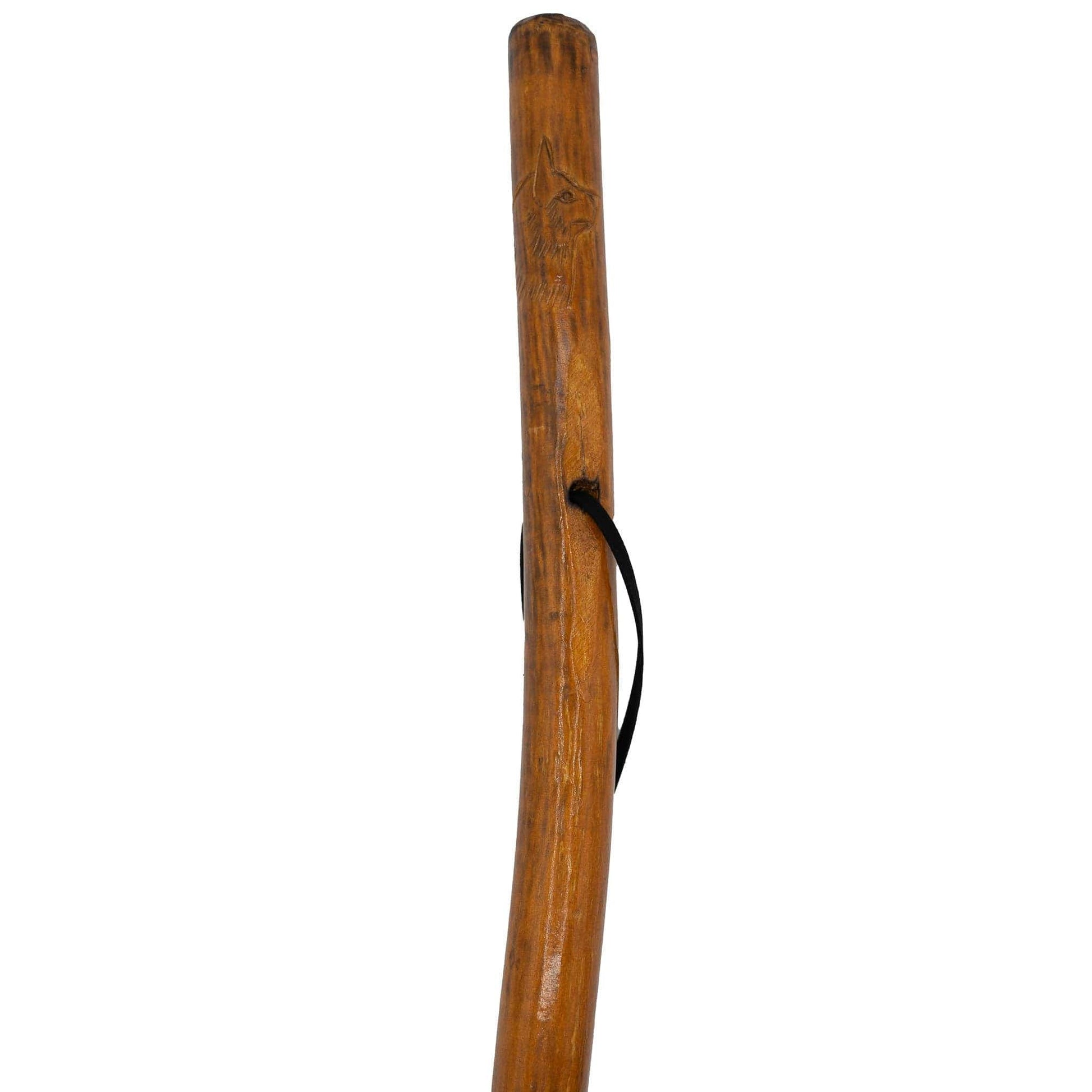 Pawnee Bill’s Pawnee Bill’s - Rustic Walking Sticks with Rubber Crutch: Style 2